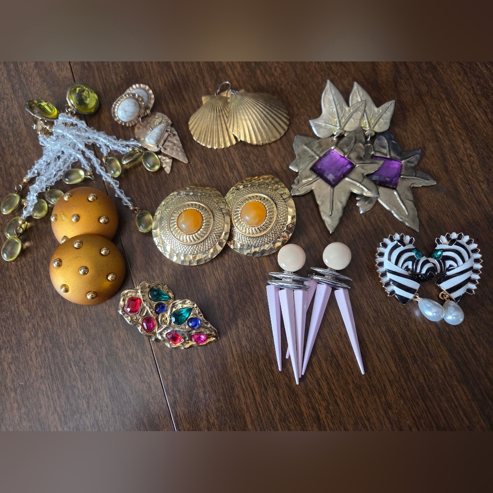 Vintage 80s Earrings